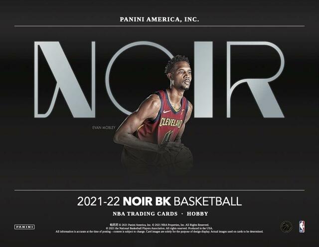 2021/22 Panini Noir Basketball – Released