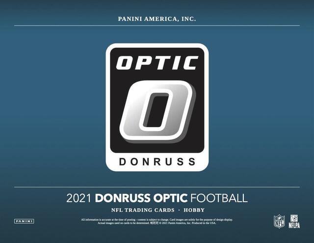 2021 Panini Donruss Optic Football Hobby Box – Released