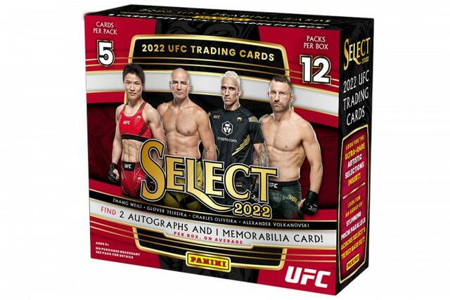 2022 Panini Select UFC Hobby Box – Released
